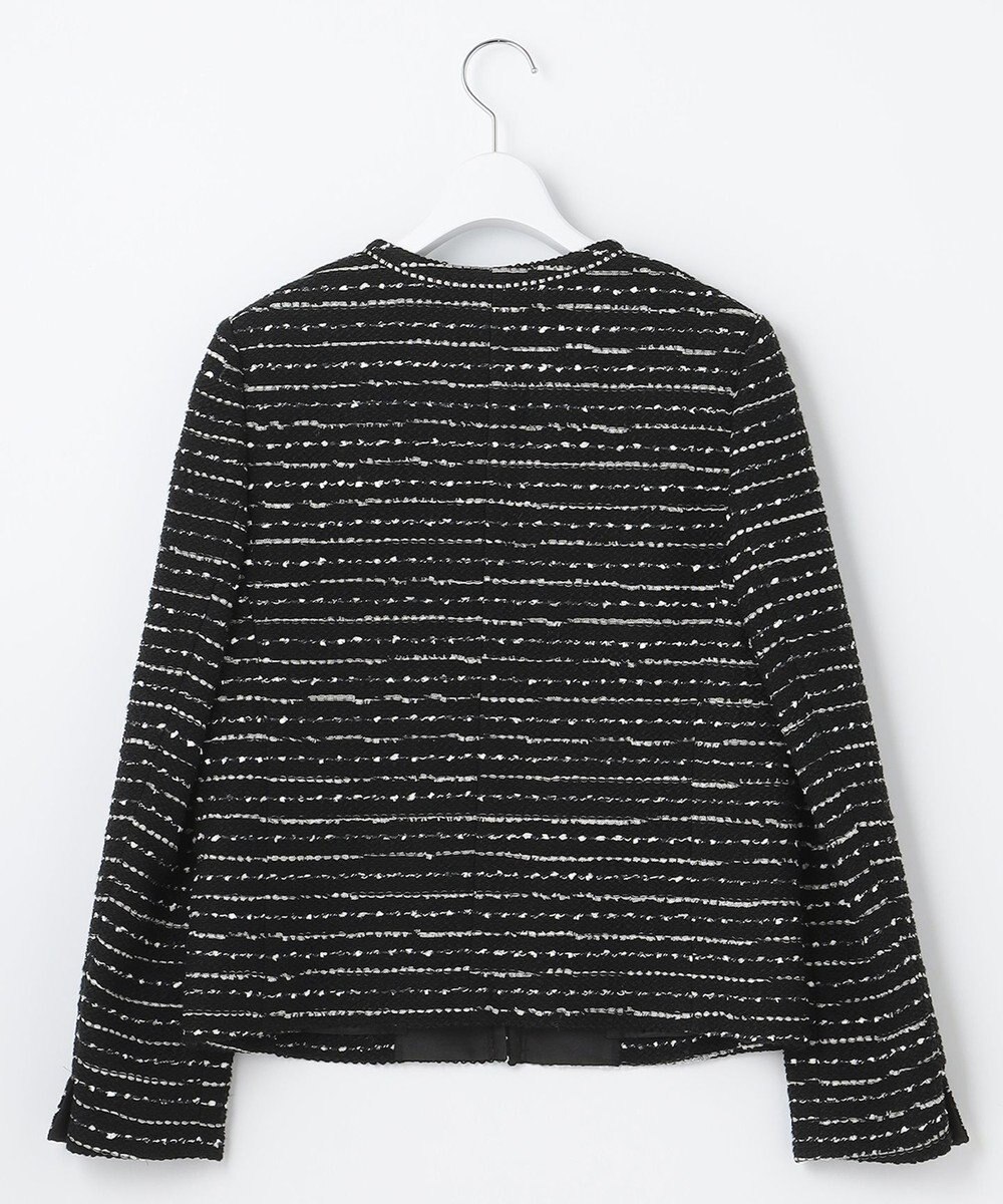 自由区 【XSサイズ～/セット可】カラミツイード ノーカラージャケット 