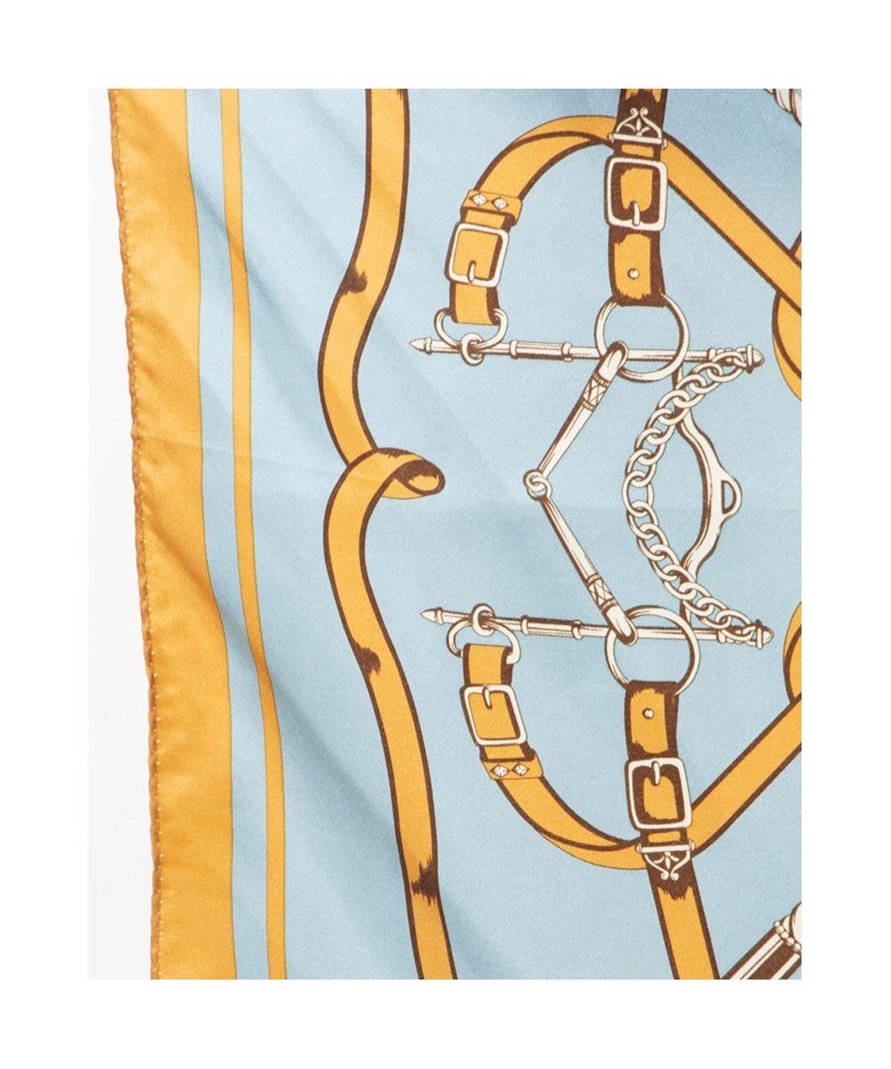 UNBILLION カカトゥ kakatoo / ベルト柄配色シルクスカーフ 