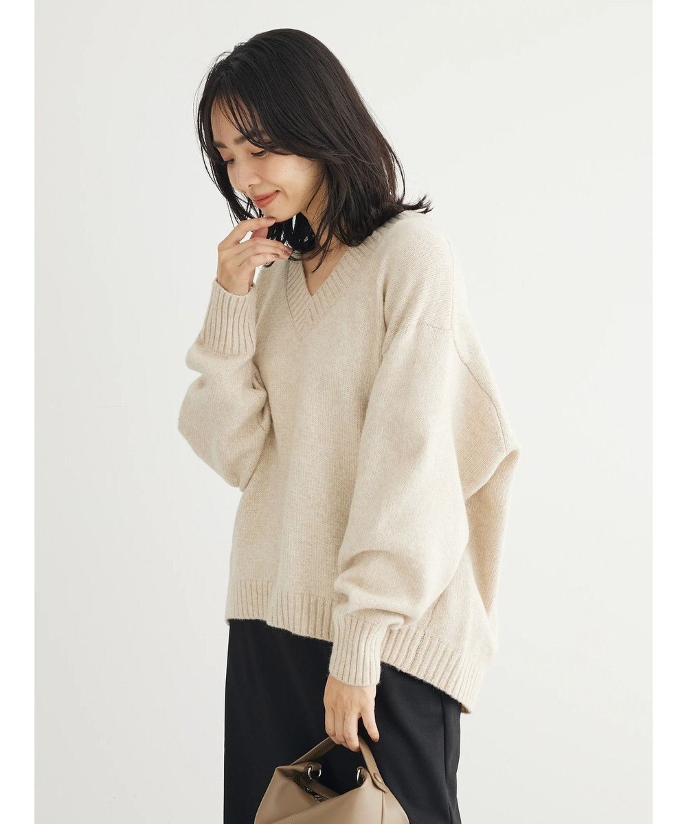 Green Parks ＭｉｘカラーＶネックニットプルオーバー 