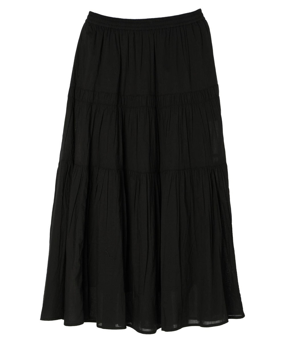 AMERICAN HOLIC インドコットンティアードボイルスカート 