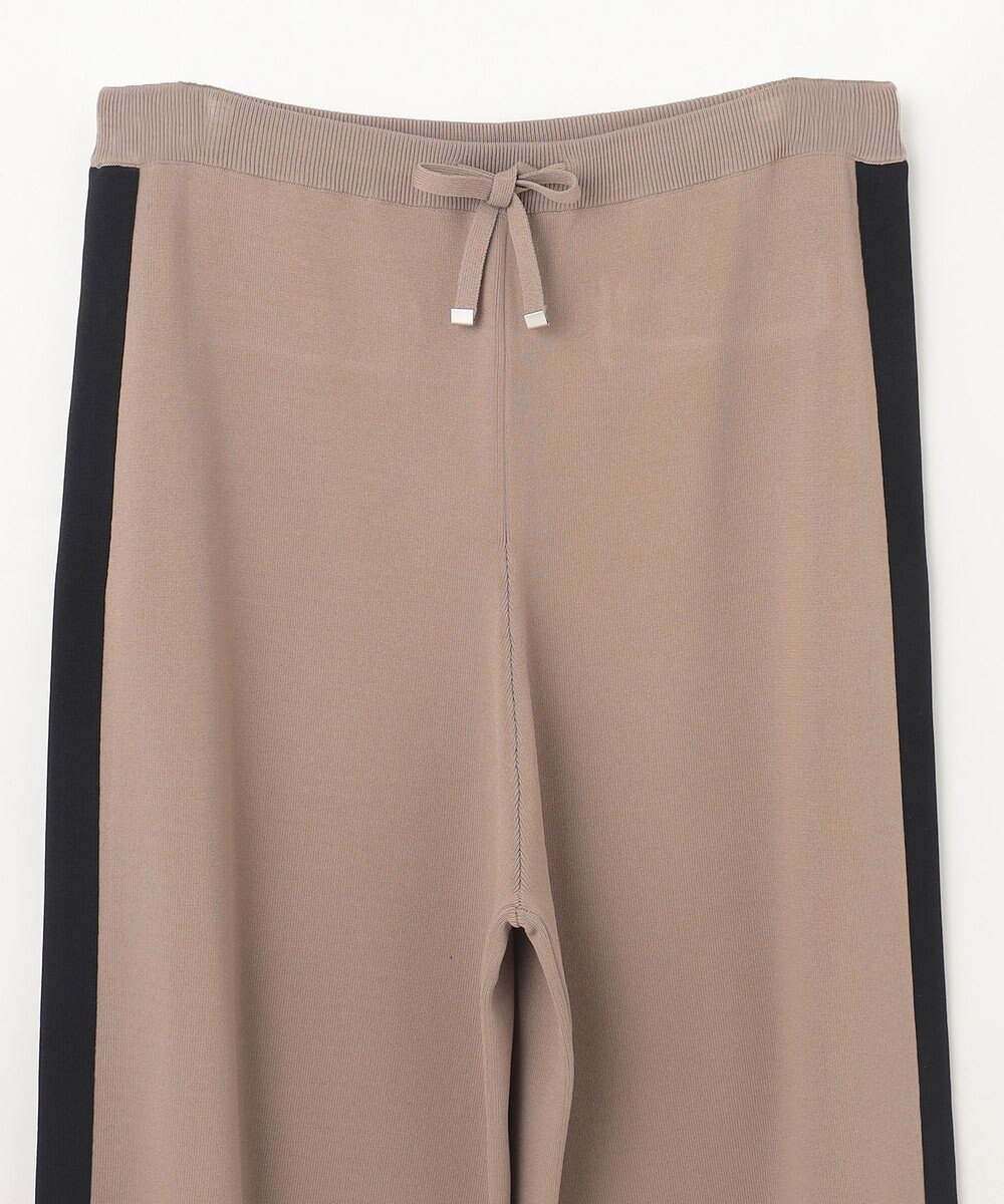 GRACE CONTINENTAL バイカラーニットパンツ 