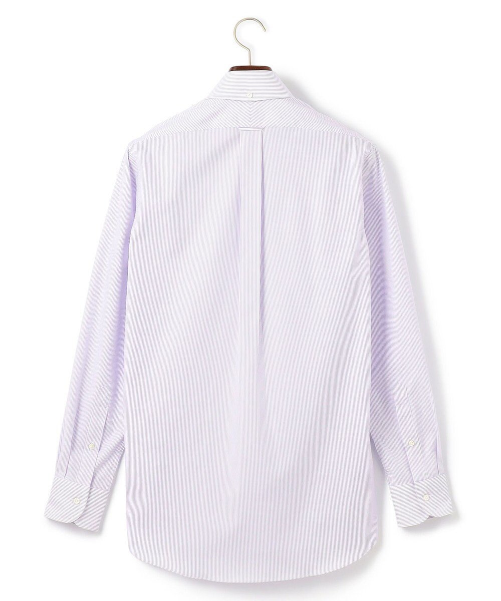 J.PRESS MEN 【PREMIUM PLEATS / 形態安定】マイクロストライプ ドレスシャツ / B.D. 