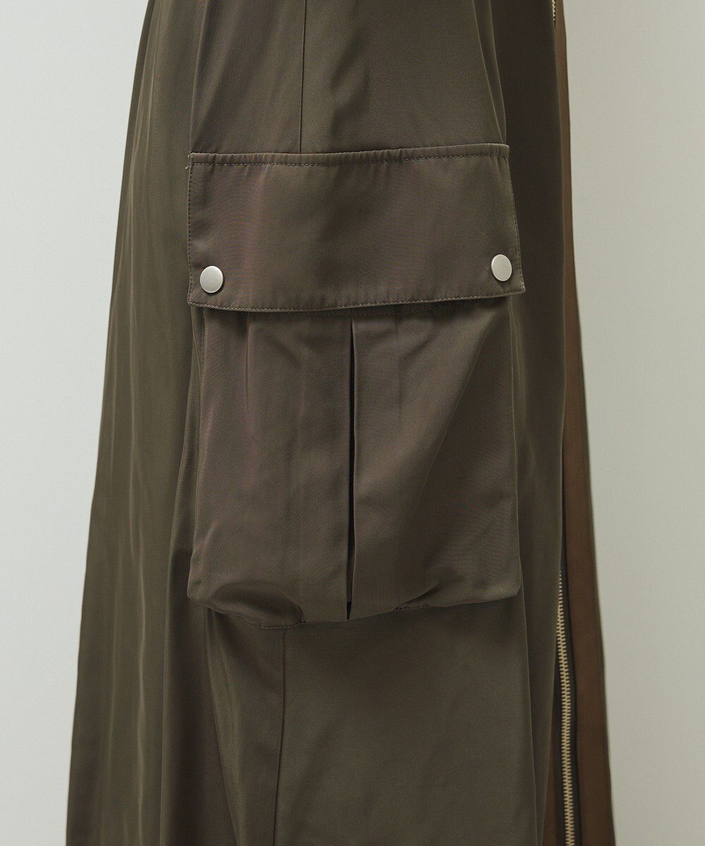 Green Parks ・ＳＵＧＡＲ　ＳＰＯＯＮ　ミリタリーフレアスカート 