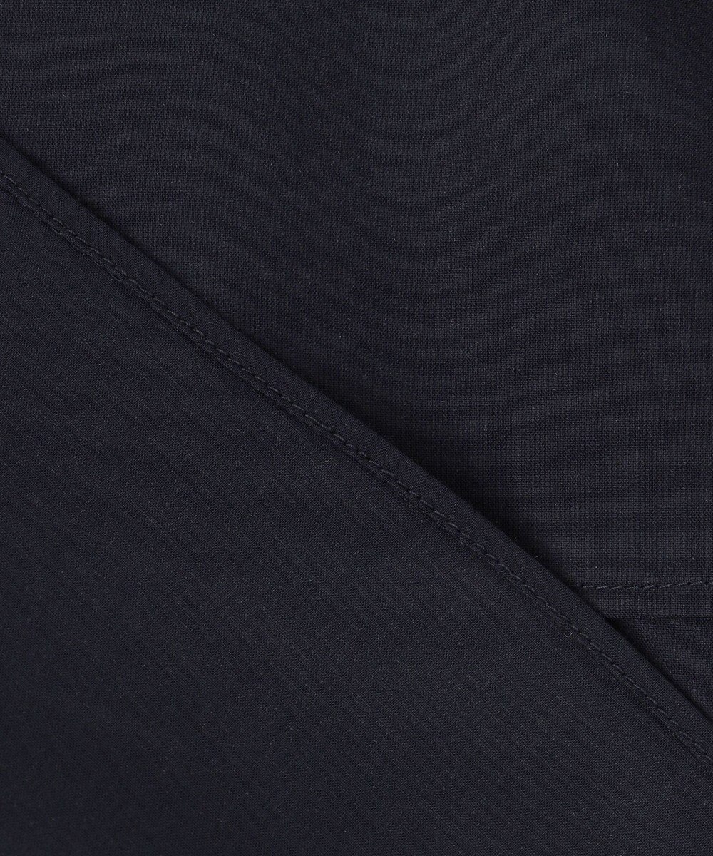 組曲 【WEB限定】コットンレーヨンシャーティングノースリーブ ブラウス 