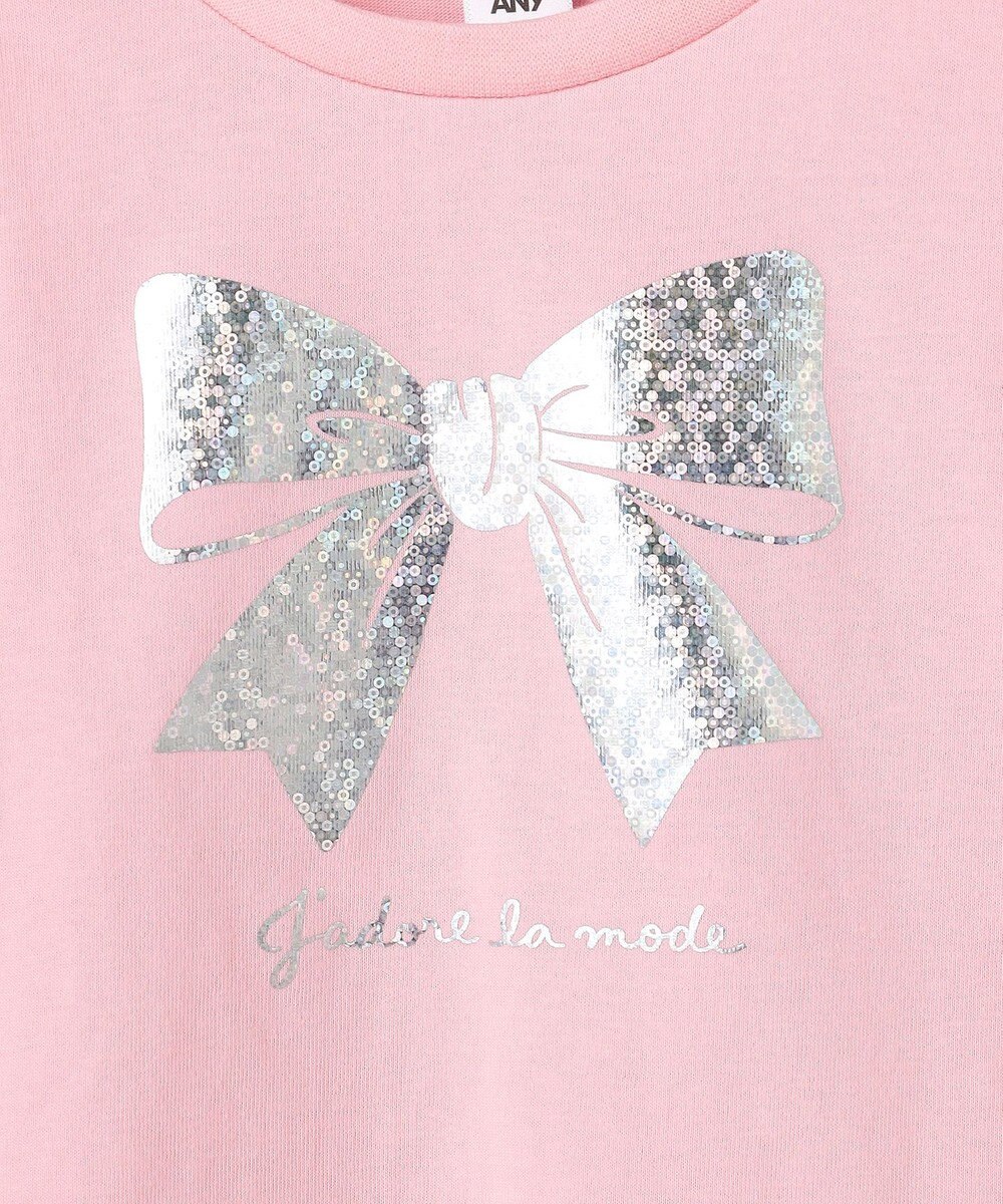 ANY KIDS 【綿100%】リボンアソート 長袖Tシャツ 