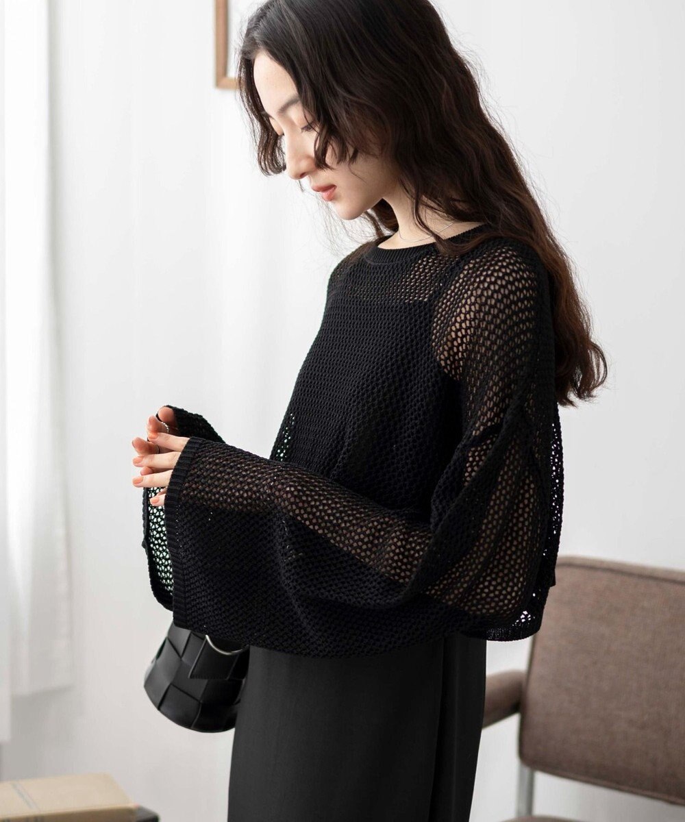 WEGO ショートメッシュニットプルオーバー 