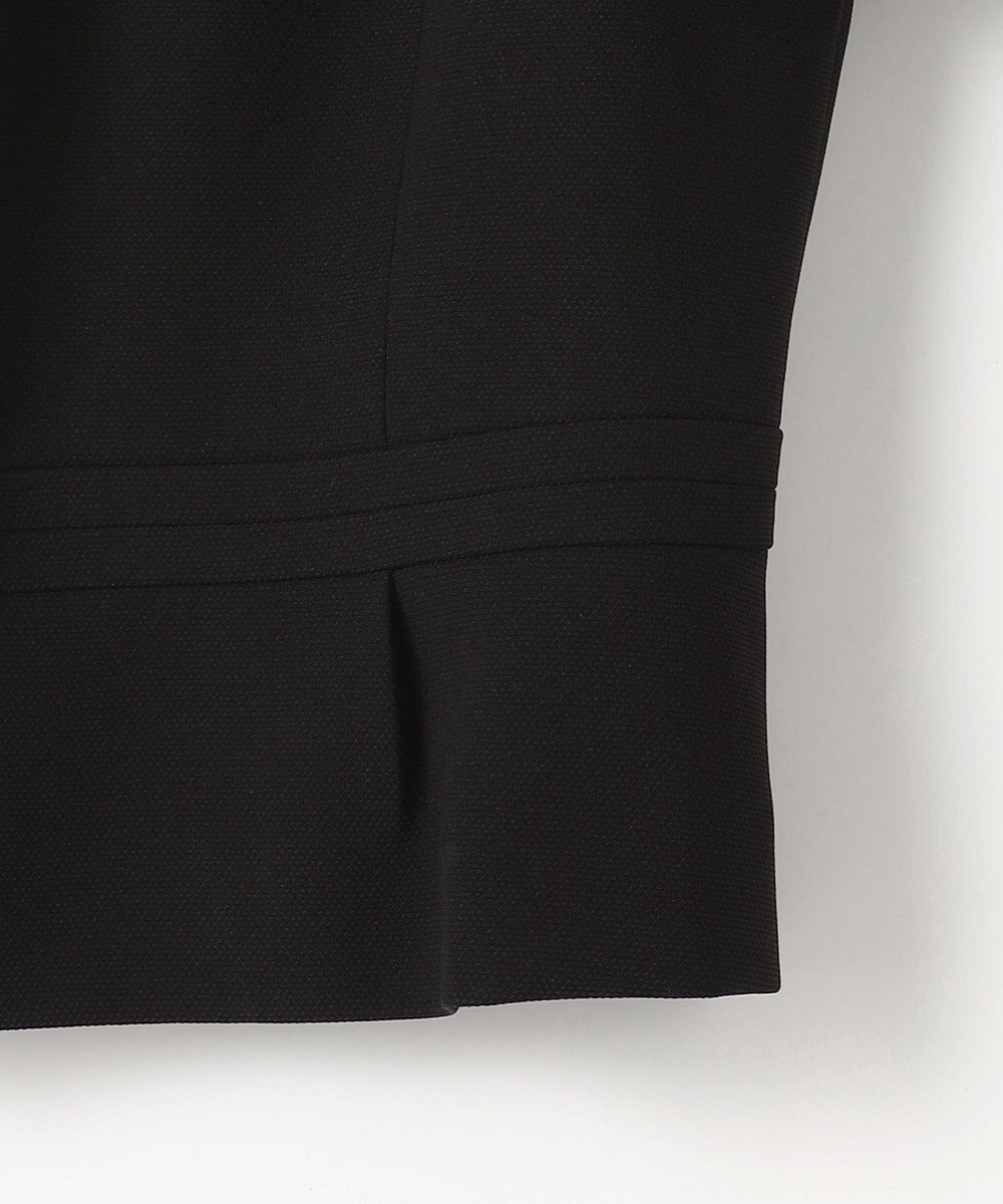 組曲 NOIR 【洗える】ウォッシャブルストレッチバーズアイ　ジャケット＋ワンピース 