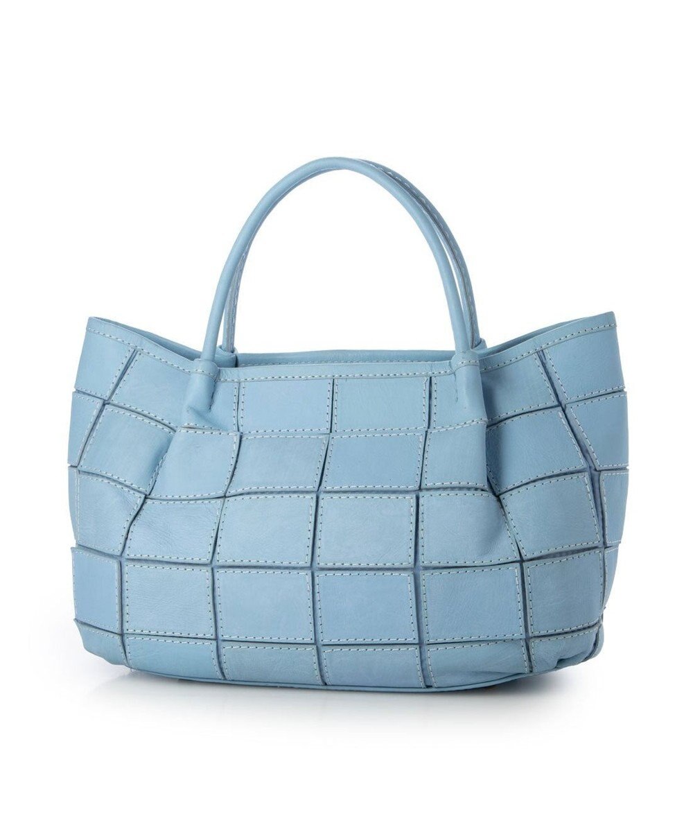 UNBILLION 【訳あり商品】ピークスピーク PEAKSPEAK / 牛革パッチワーク・フラップトートL 