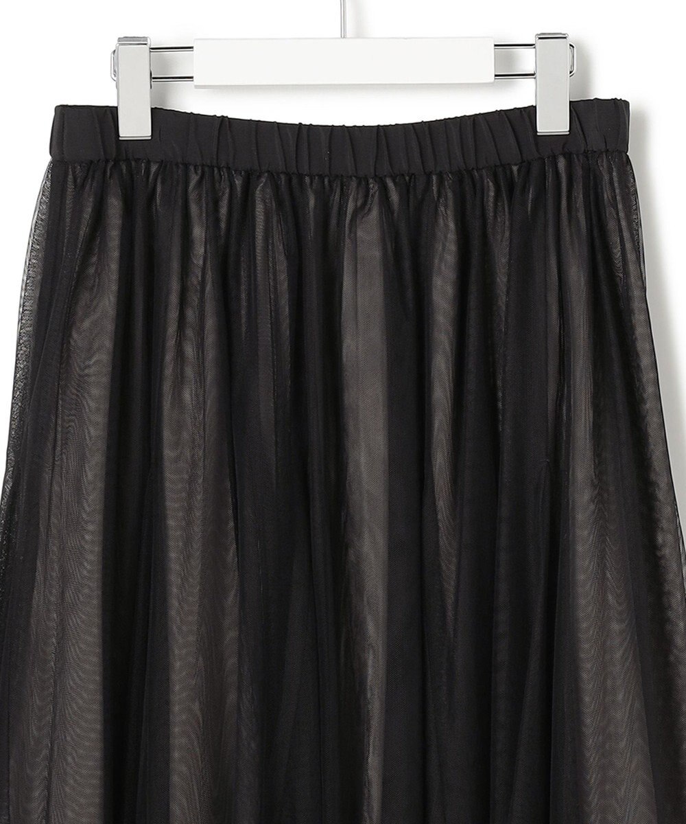 23区 S 【洗える】レイヤード チュール スカート 