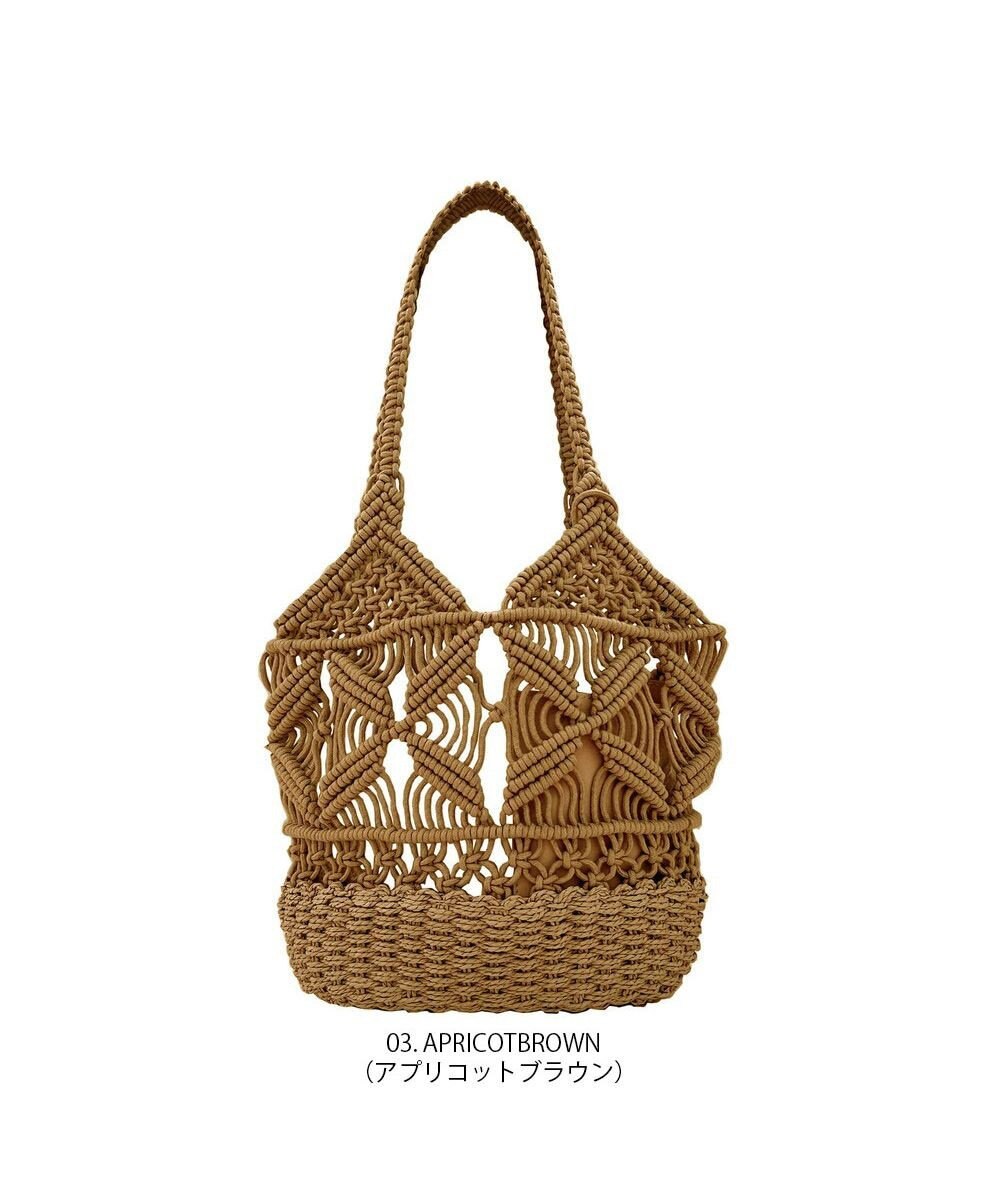 ROOTOTE 1149【カゴバッグ】LT.デリ.マクラメ-C 