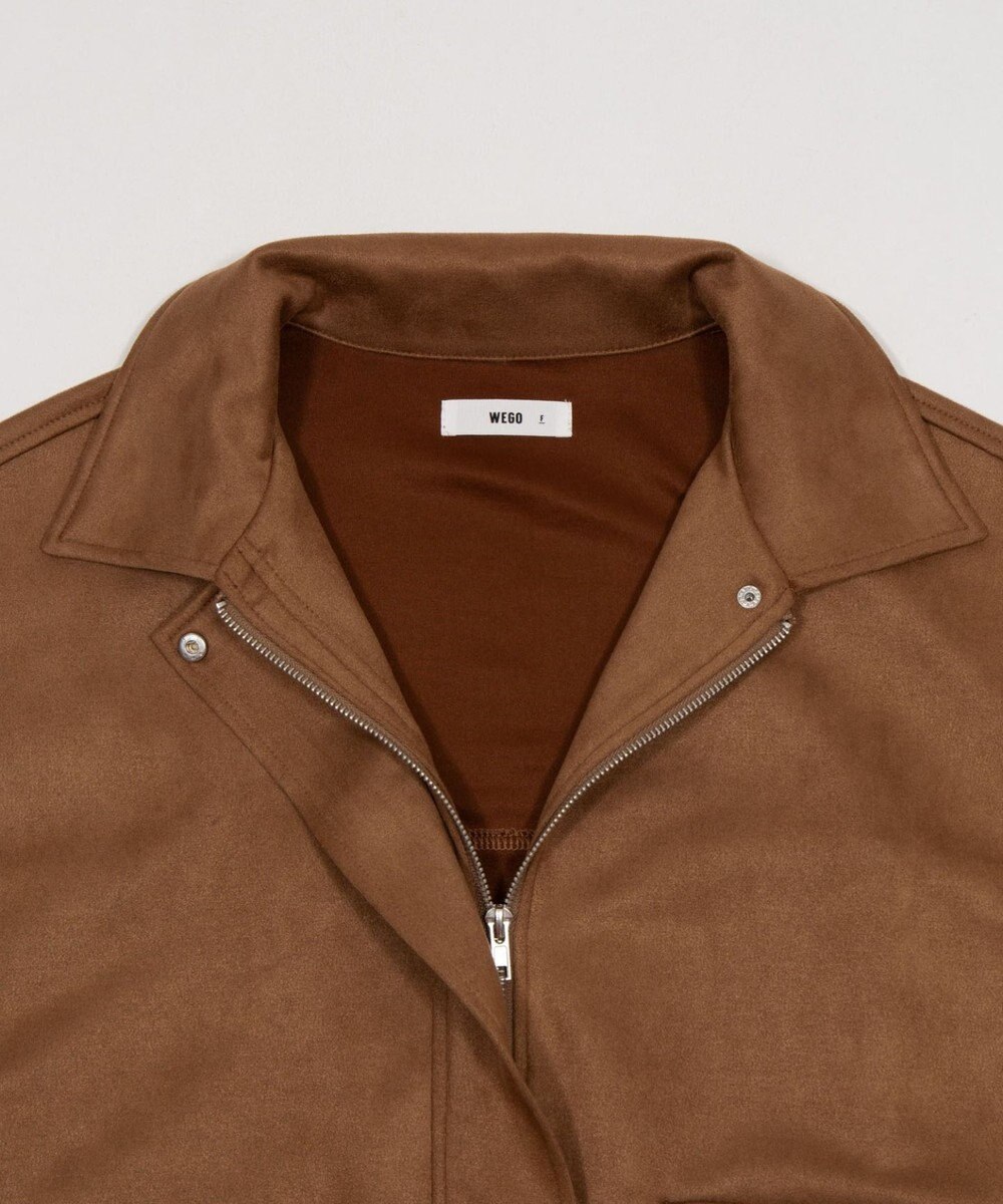 WEGO スウェードポンチジャケット 