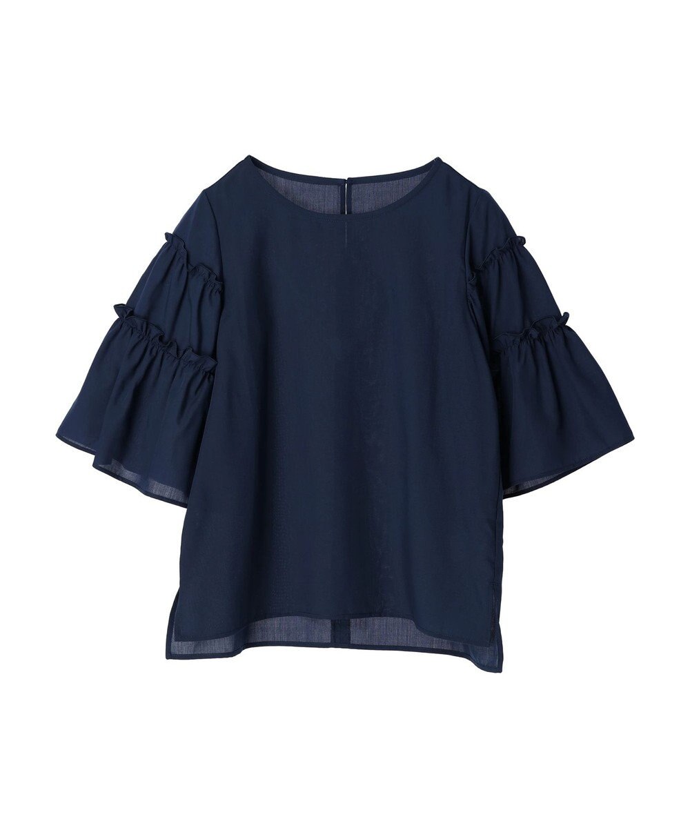 Green Parks ティアード袖ブラウス 