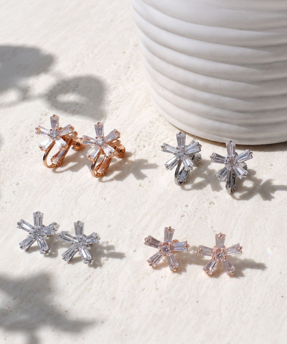 Tiaclasse 【金属アレルギー対応】スターフルールピアス・イヤリング 