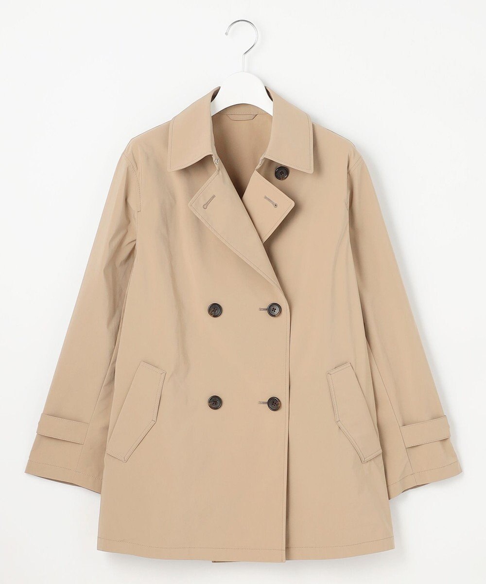 J.PRESS LADIES 【洗える・撥水】ポリアーティローザ ダブル トレンチコート 
