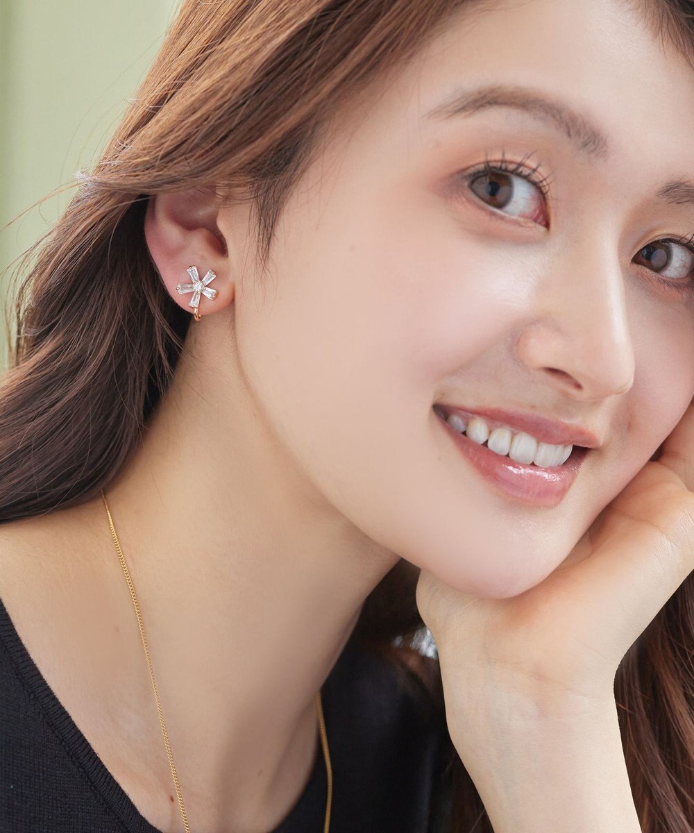Tiaclasse 【金属アレルギー対応】スターフルールピアス・イヤリング 