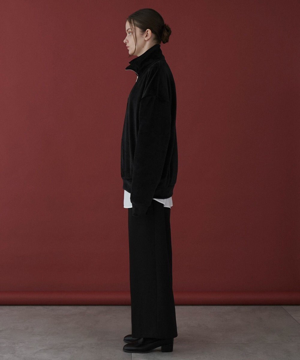 WEGO 【ユニセックス着用ITEM】マイクロシャギーワンポイントハーフZIPプルオーバー 