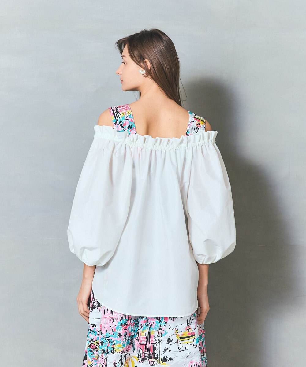 GRACE CONTINENTAL ボリュームスリーブトップ 