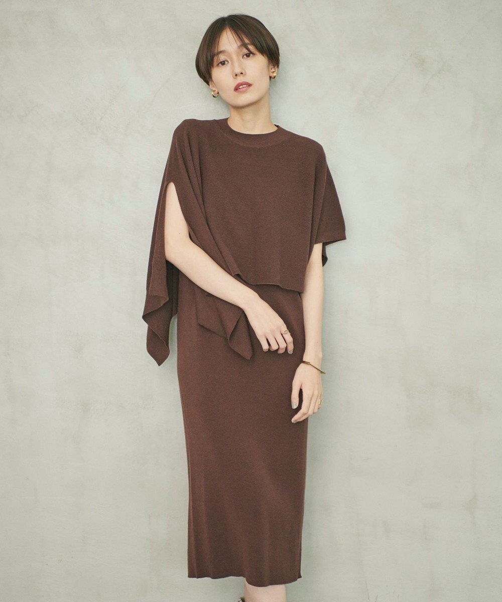 #Newans 【洗える】コットンウールニットセットアップ 