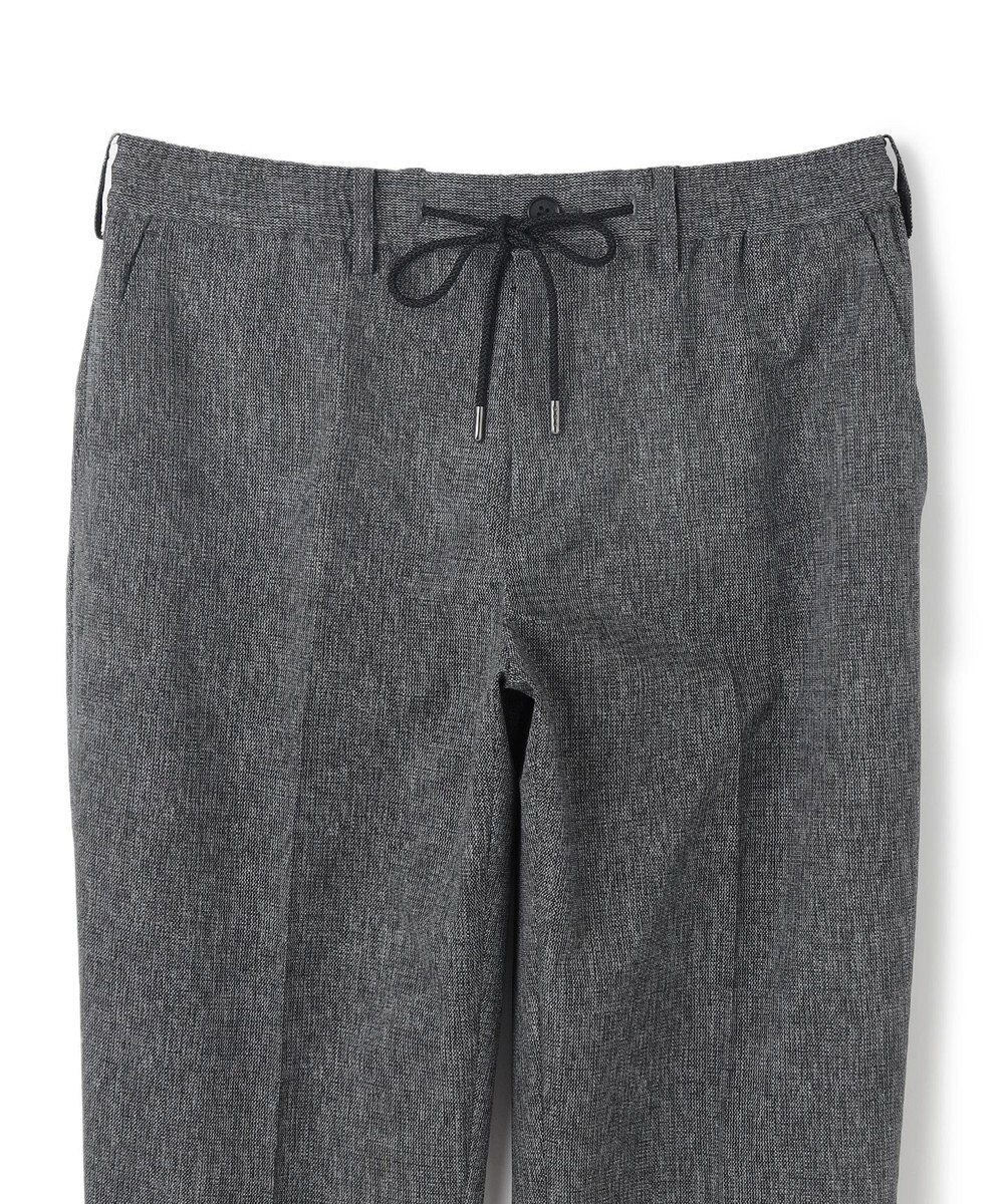 JOSEPH HOMME 新型・新柄【洗える/ストレッチ/シワになりにくい/セットアップ対応可】クールドッツストレッチ ドロスト付テーパードパンツ / PEGG CONVERTIBLE 