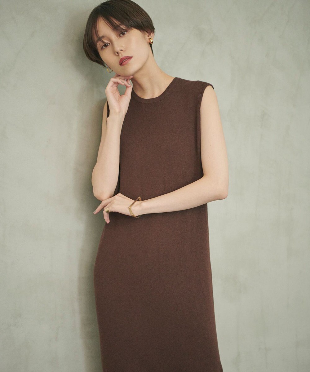 #Newans 【洗える】コットンウールニットセットアップ 