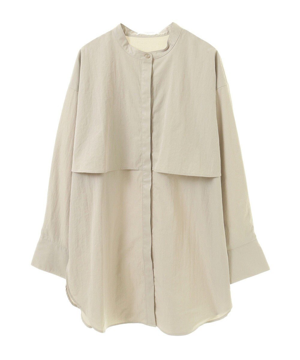 Green Parks イージーケア比翼フライヨークチュニック 