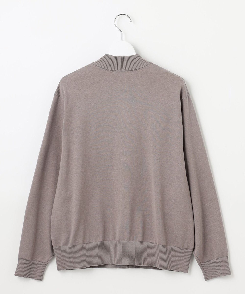 23区 【SLOW/一部店舗限定】コットンシルク ニットブルゾン 