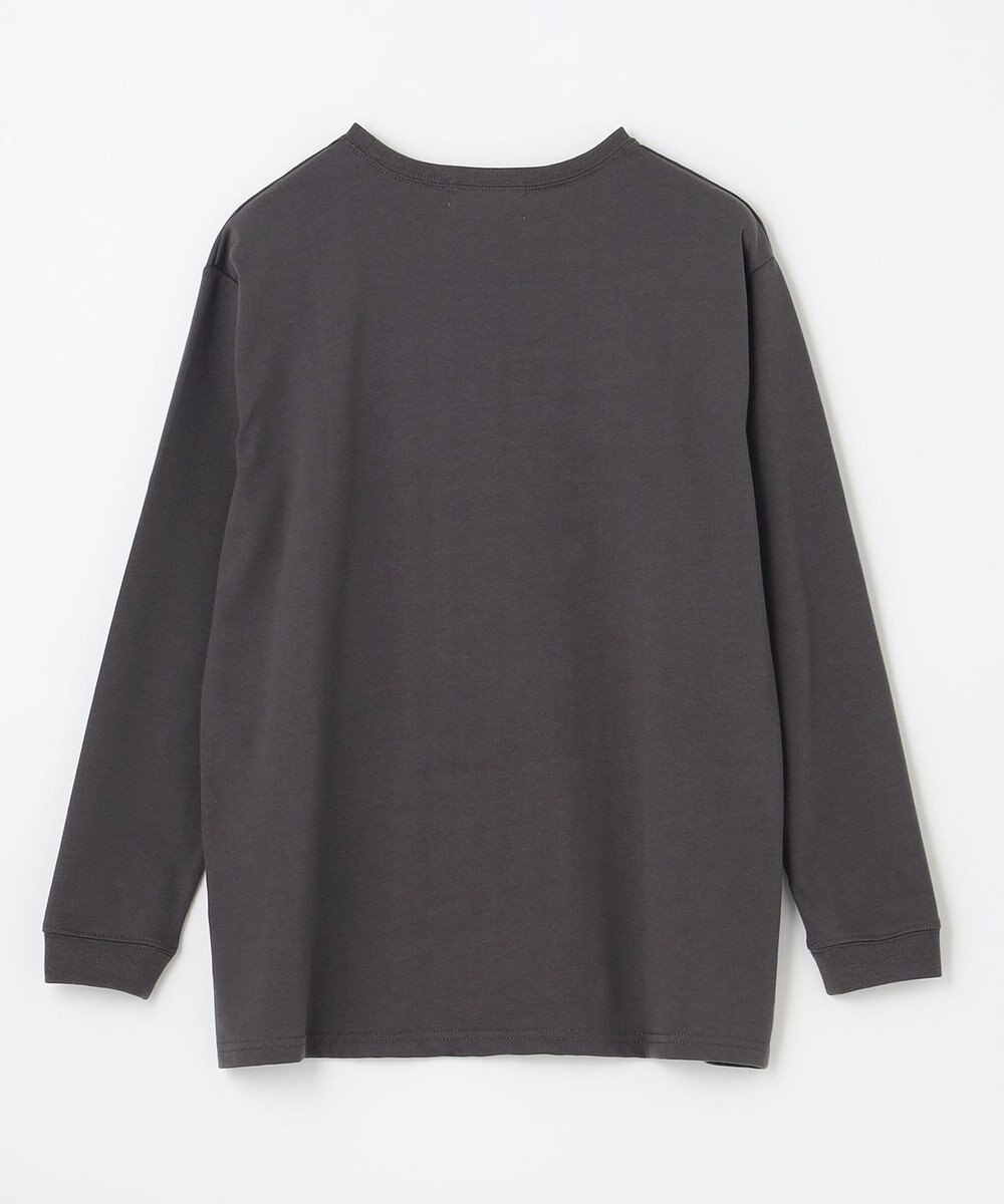 ANY 【UVケア】アソートロゴプリント ロングスリーブTシャツ 