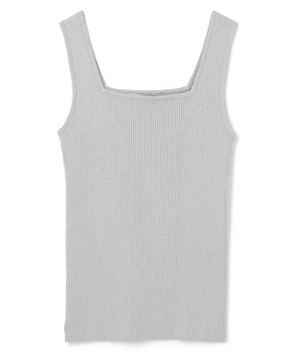 UNFILO ラメリブタンクトップ 