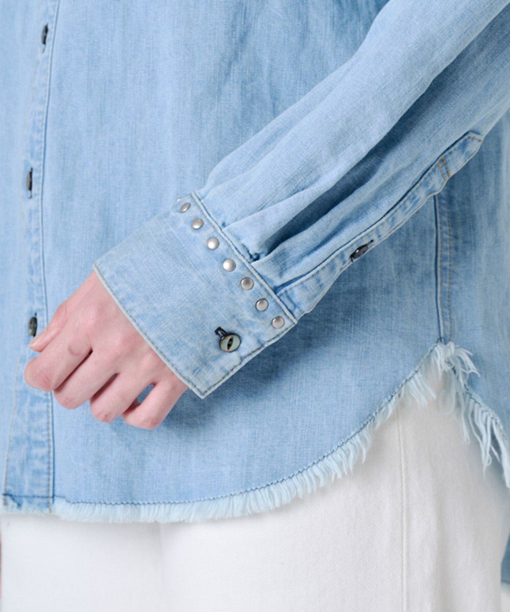 Ripo trenta anni STUDS デニムシャツ 