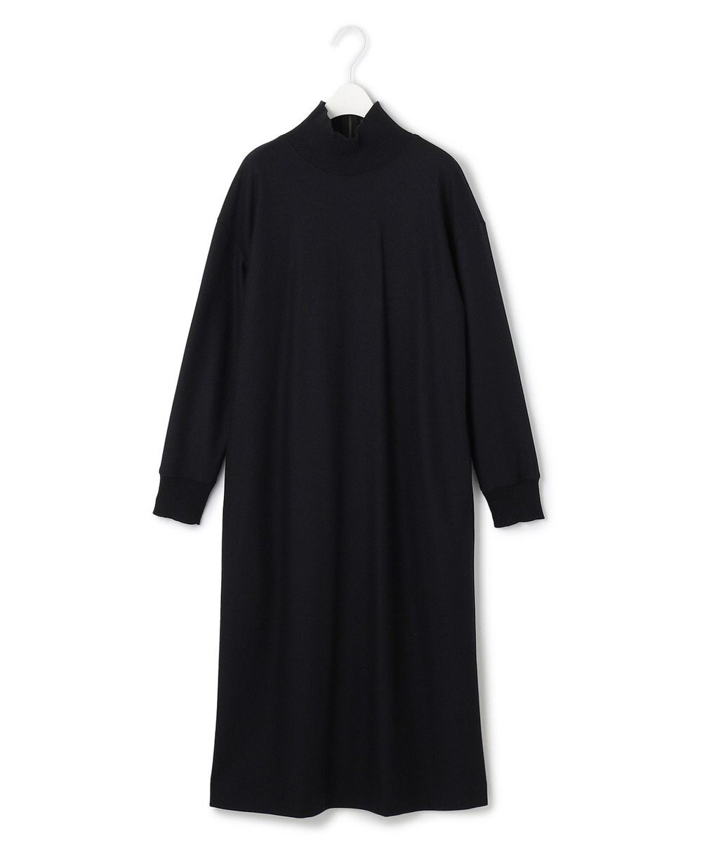 ICB ウールナイロンツイルジャージ ハイネックワンピース 