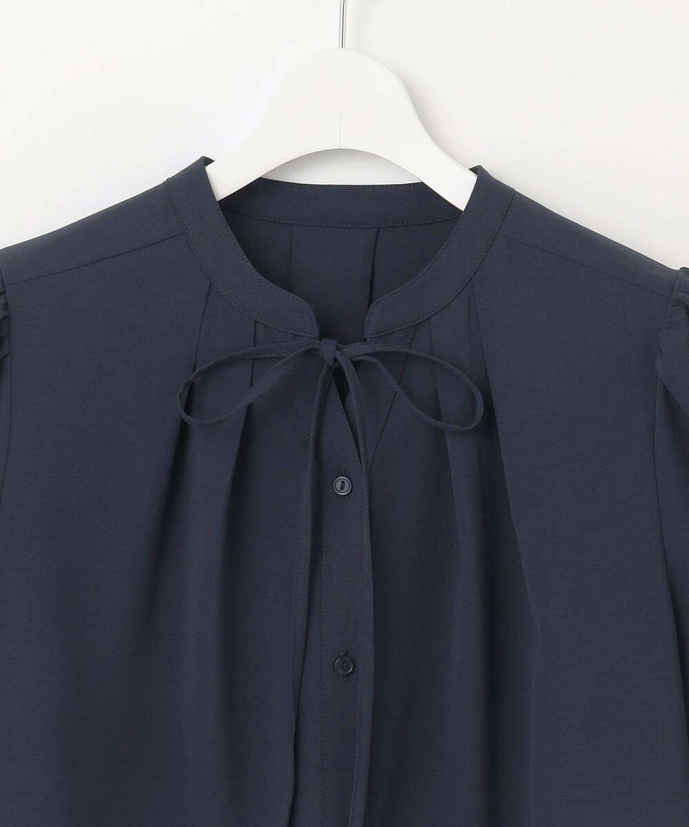 Feroux 【洗える】リボンスキッパー ブラウス 