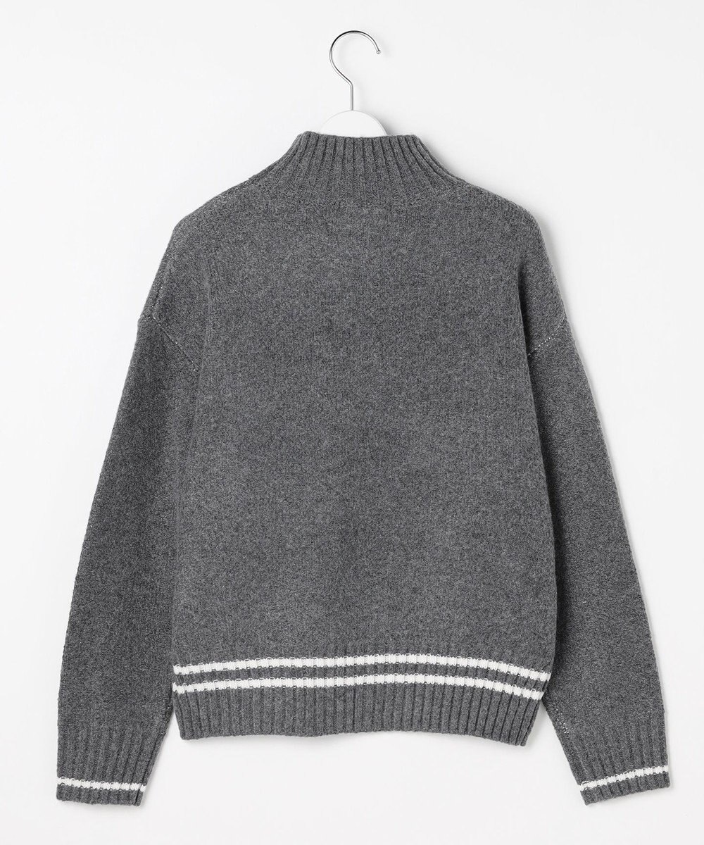 Feroux レタードハイネック プルオーバー 