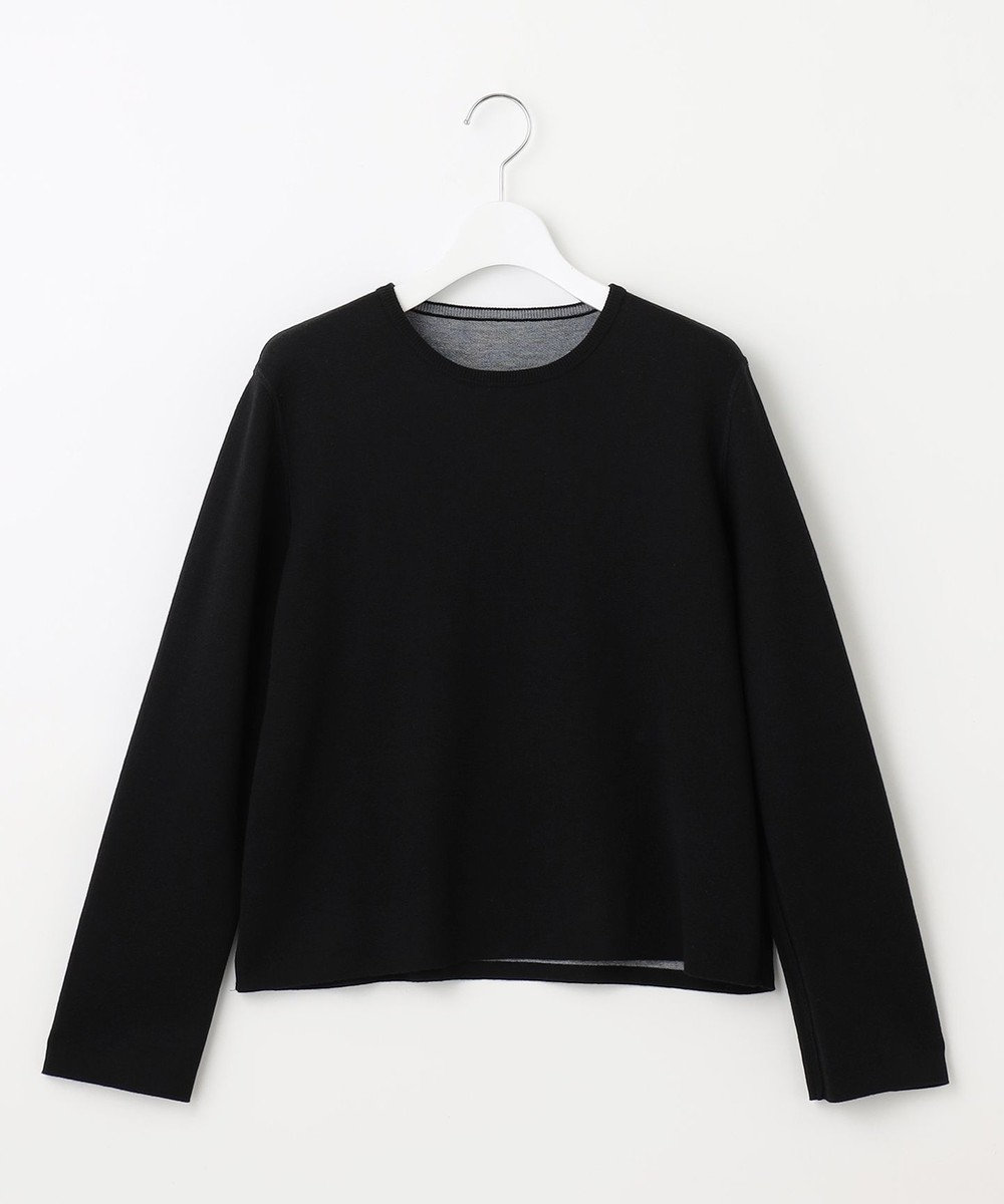 自由区 L 【ご好評につきWEBのみ新色追加/洗える/マルチウェイ】リバーシブルニット セットアップ 