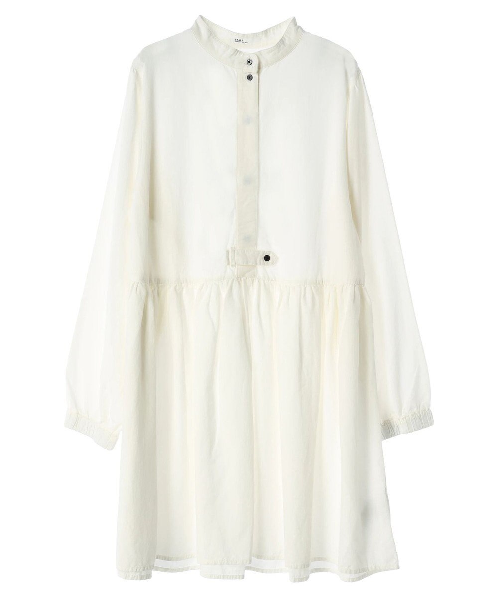 CRAFT STANDARD BOUTIQUE ウエスト切替ギャザーチュニック 