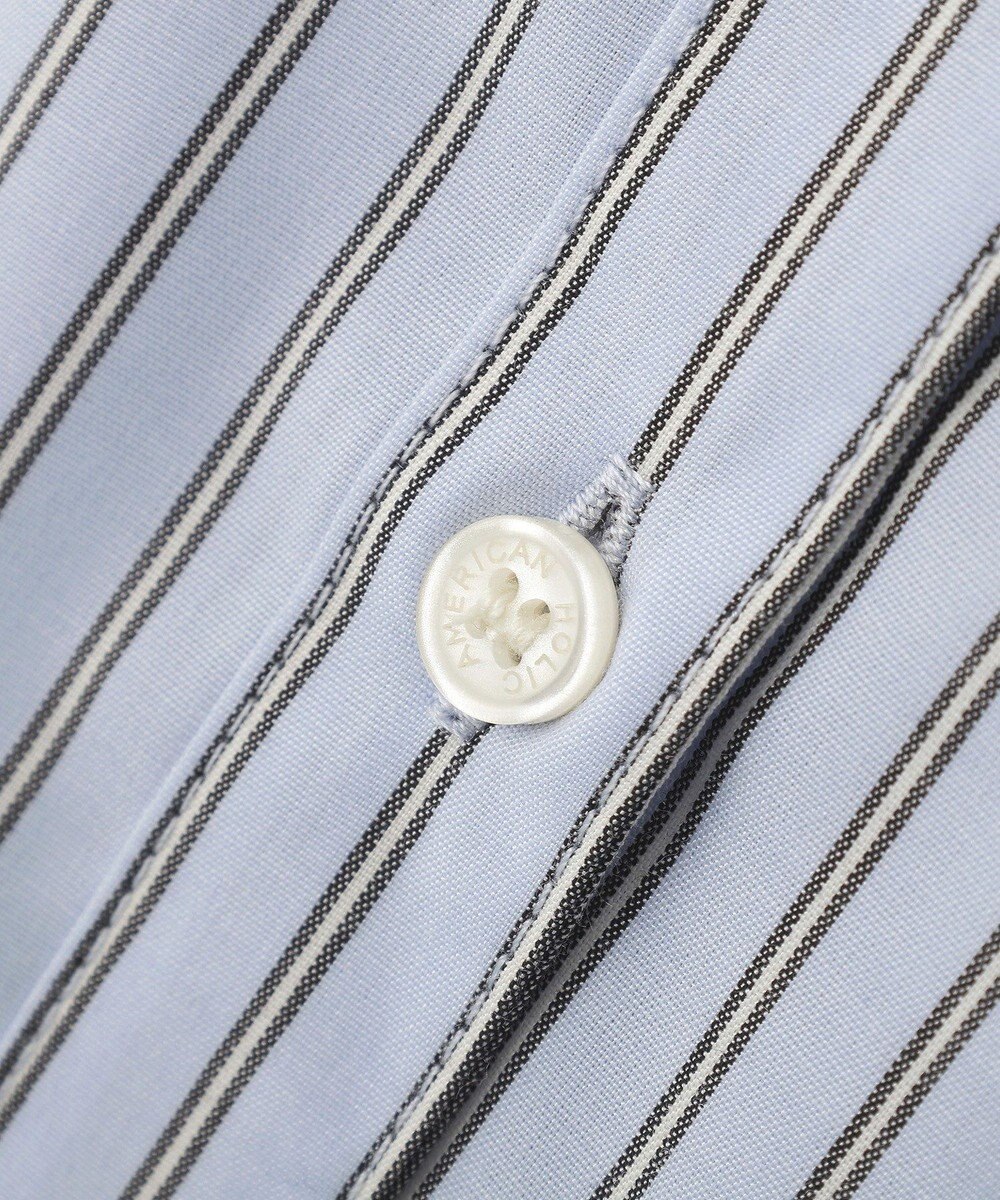 AMERICAN HOLIC 【イージーケア】ギャザーシャツワンピース 