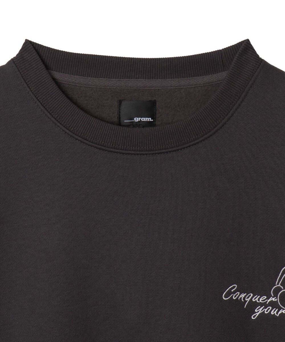 WEGO 【ユニセックス着用ITEM】ガールイラストグラフィックプルオーバー 