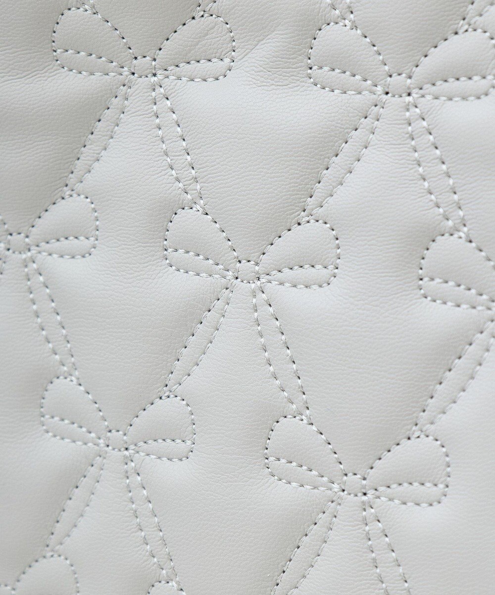 Maison de FLEUR EC限定スカーフ付リボンキルティングトート 