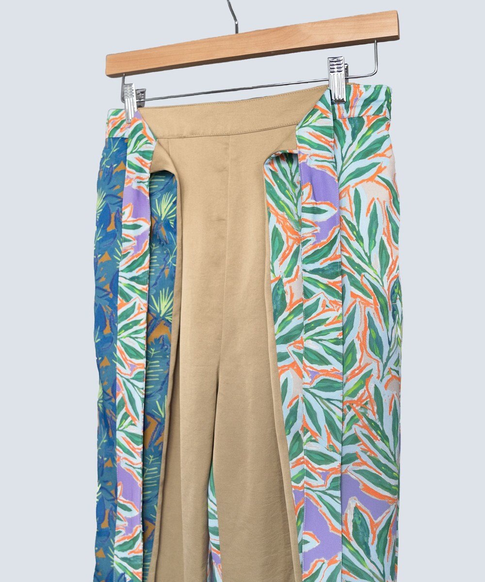 COQ 2WAY HALF LEAVES 前後2WAYパンツ 