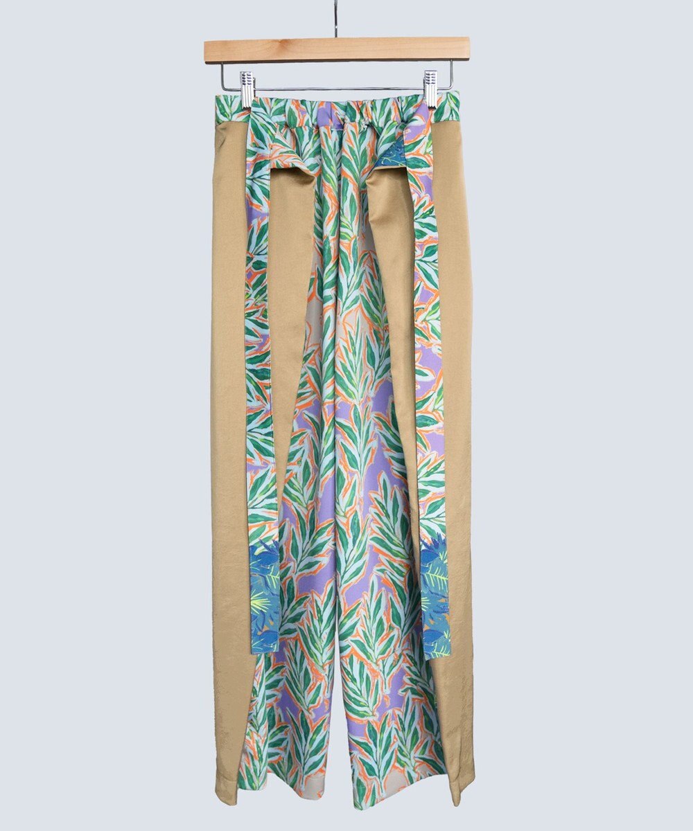 COQ 2WAY HALF LEAVES 前後2WAYパンツ 