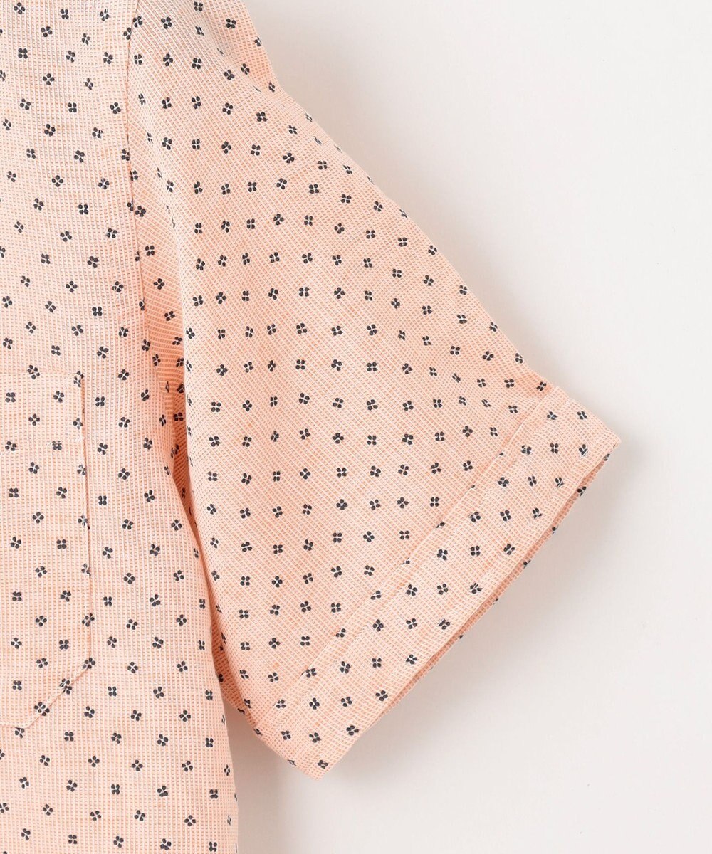 JOSEPH ABBOUD 【ビジネスシーンに最適・サステイナブル】ソアロンシャンブレープリント シャツ 