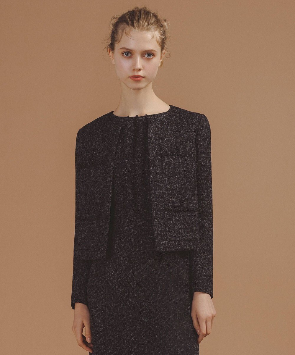 TOCCA 【洗える・消臭】MIST TWEED ジャケット 