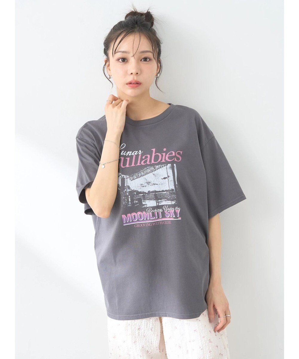 earth music&ecology ツアープリントＴシャツ 