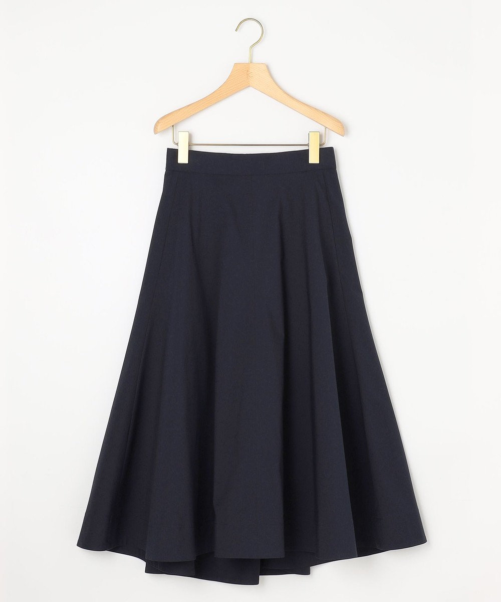 組曲 【セットアップ着用可・WEB限定】コンパクトシャーティング フレアスカート 