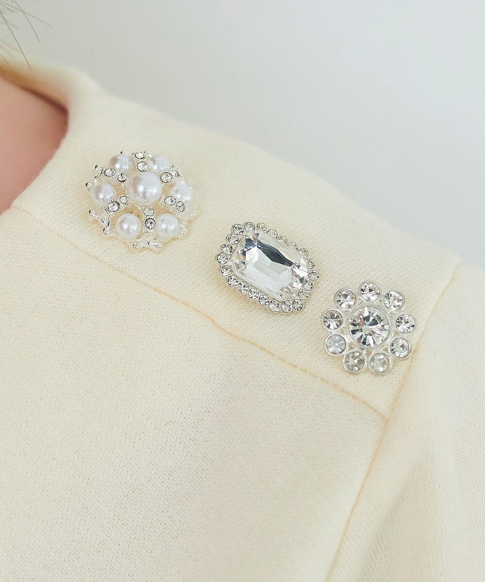 Tiaclasse 【洗える】裏起毛ドッキングワンピース 