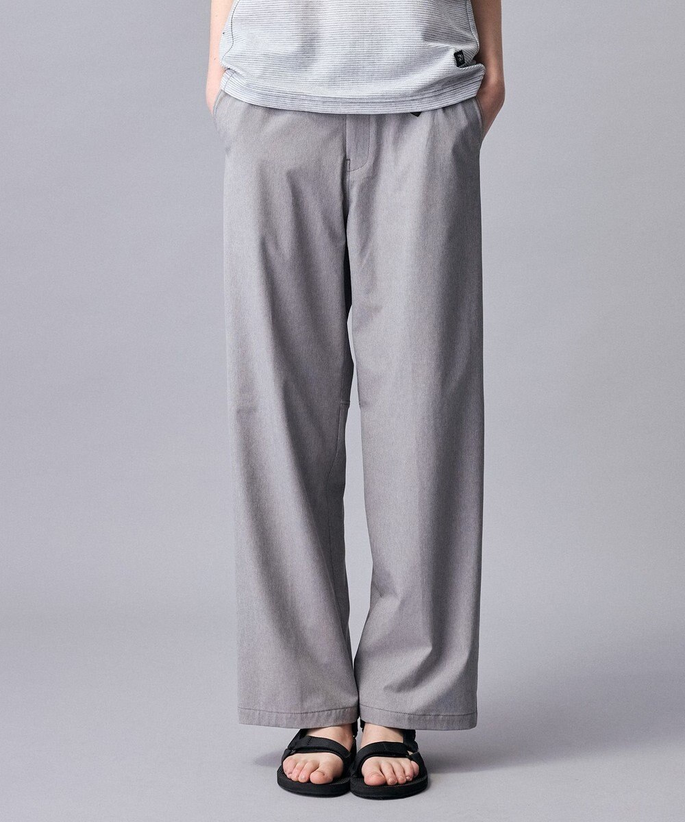 JOSEPH ABBOUD MOUNTAIN 【ストレッチ/5ポケット/ECO撥水/ソフト】ハイパワーシャンブレーピケストレッチ パンツ 