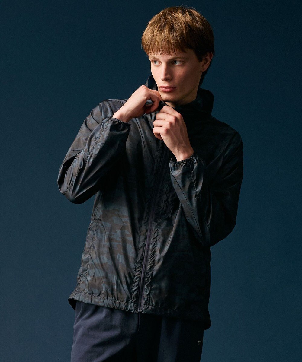 JOSEPH ABBOUD MOUNTAIN 【軽量/ECO撥水/耐久性】ポリエステルリップカモマウンテン パーカー 