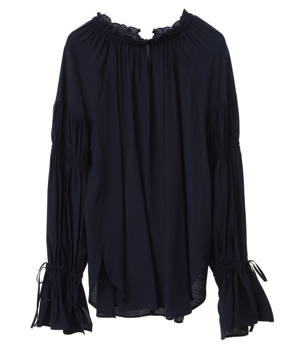 YECCA VECCA 2wayギャザーデザインブラウス 