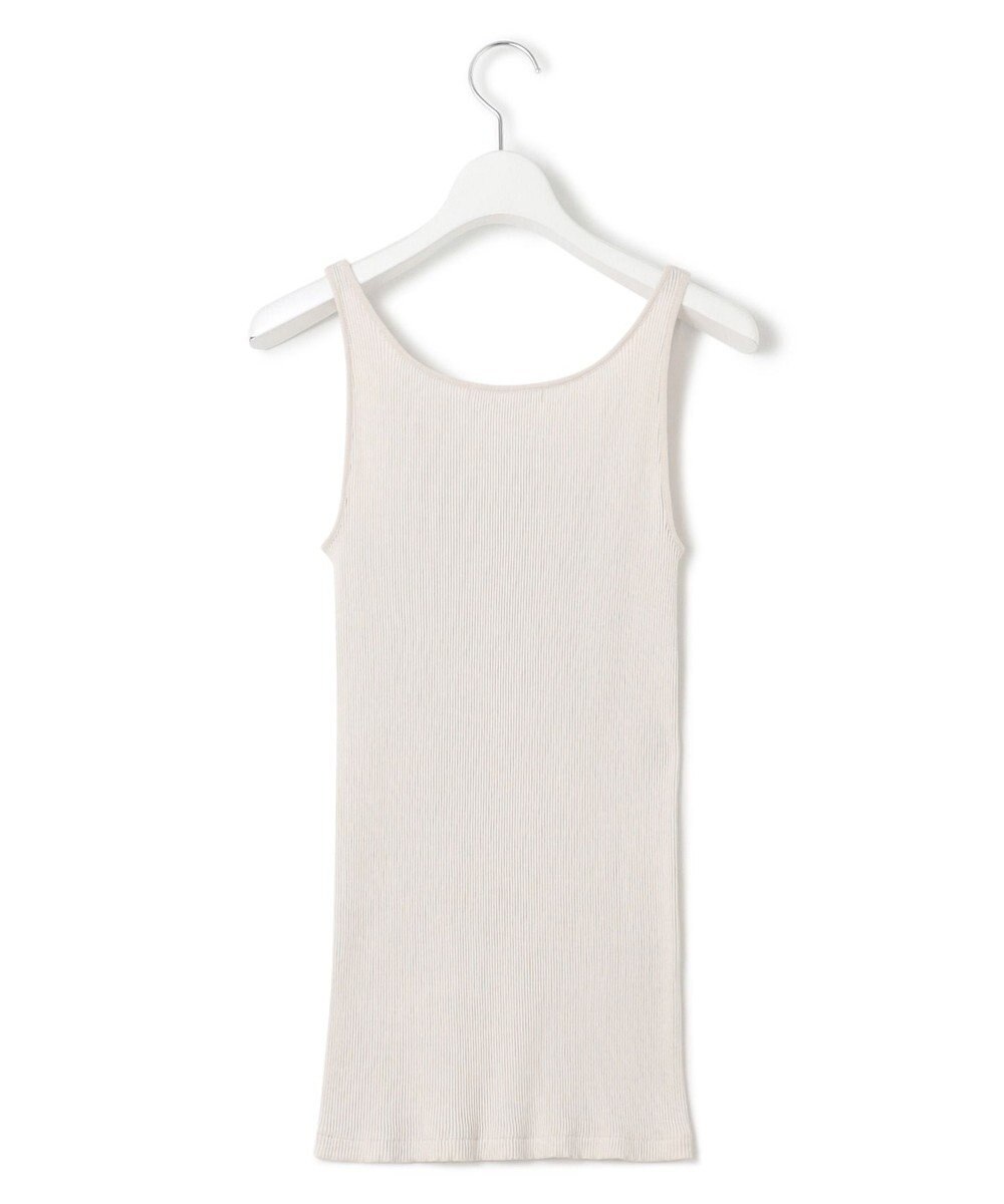 23区 S 【Oggi6月号掲載/新色追加】オーガニック コットンリブ タンクトップ 