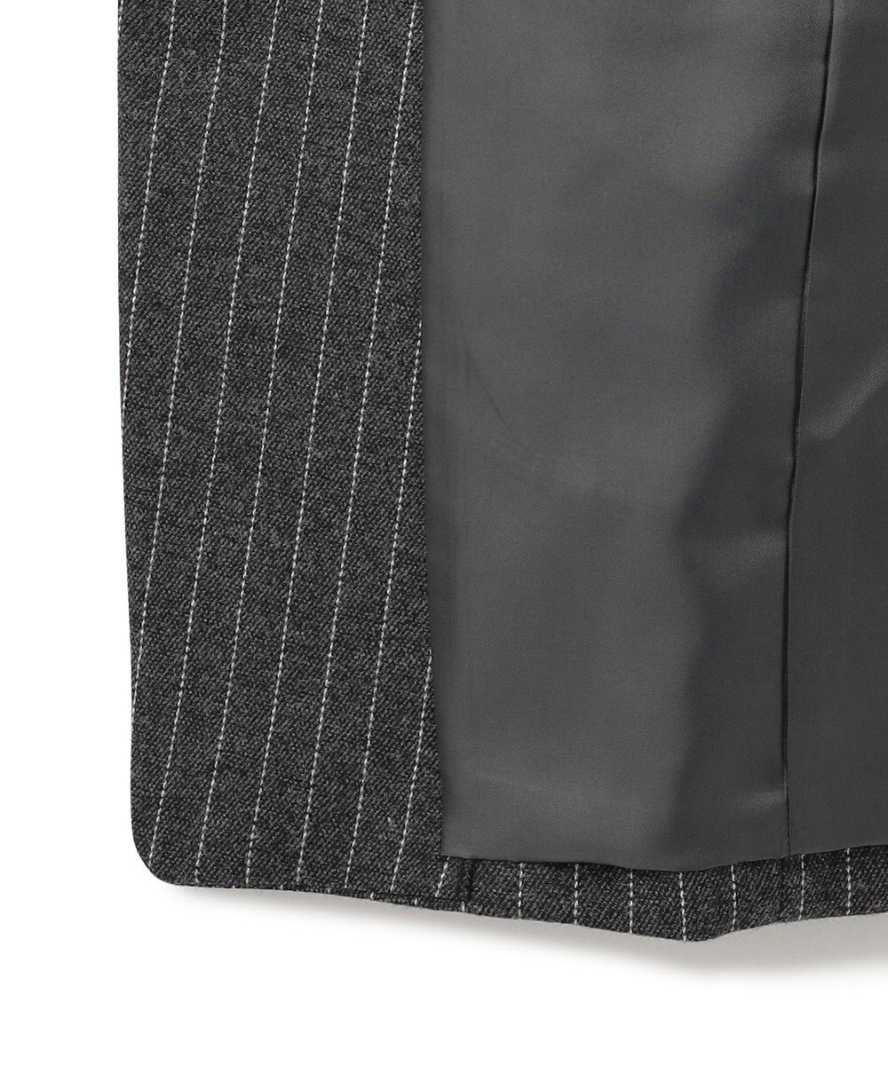 ICB シックツイードストライプ  テーラードジャケット 