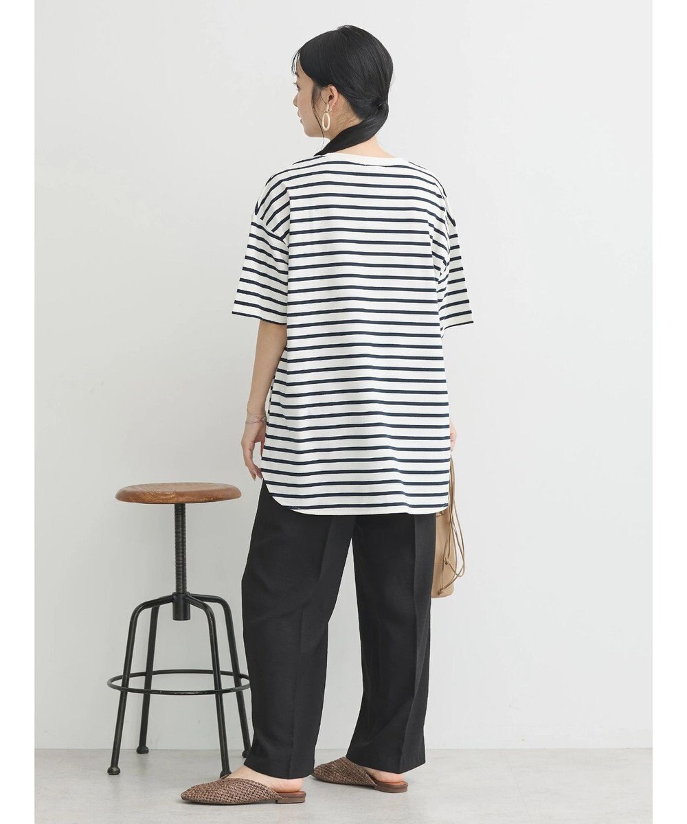 earth music&ecology ラウンドチュニックＴ 